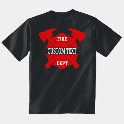Custom Text Fire Department Thumbnail