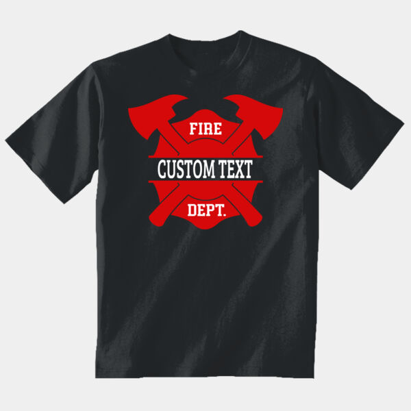 Custom Text Fire Department Thumbnail