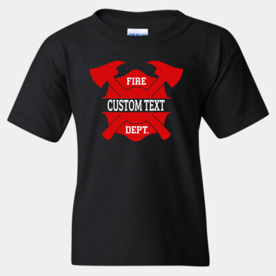 Custom Text Fire Department Thumbnail