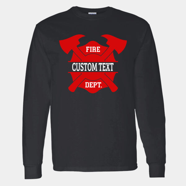 Custom Text Fire Department Thumbnail